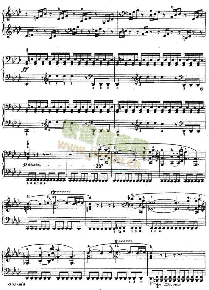热情奏鸣曲-作品57号(第二十三钢琴奏鸣曲)-贝多芬8