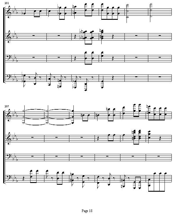 命运交响曲 -（钢琴4手联弹）18