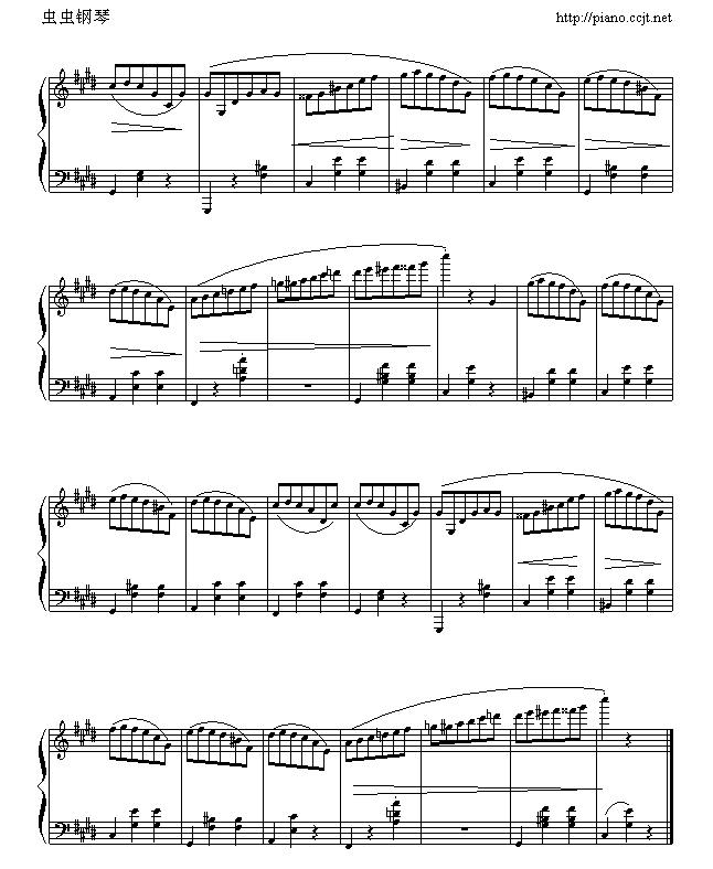 升C小调圆舞曲7