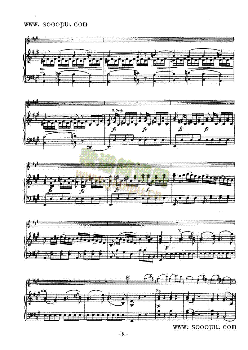 维奥蒂第22小提琴协奏曲―第二十二小提琴协奏曲 弦乐类 小提琴15