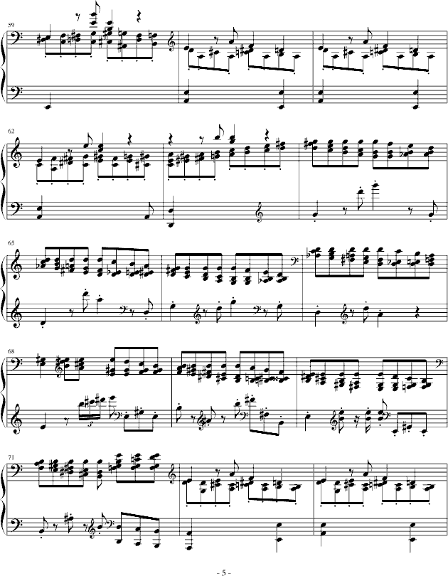 第二钢琴奏鸣曲 第二乐章5