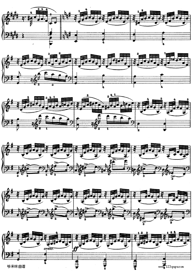 第三钢琴奏鸣曲 -Op.2 No.3-贝多芬11