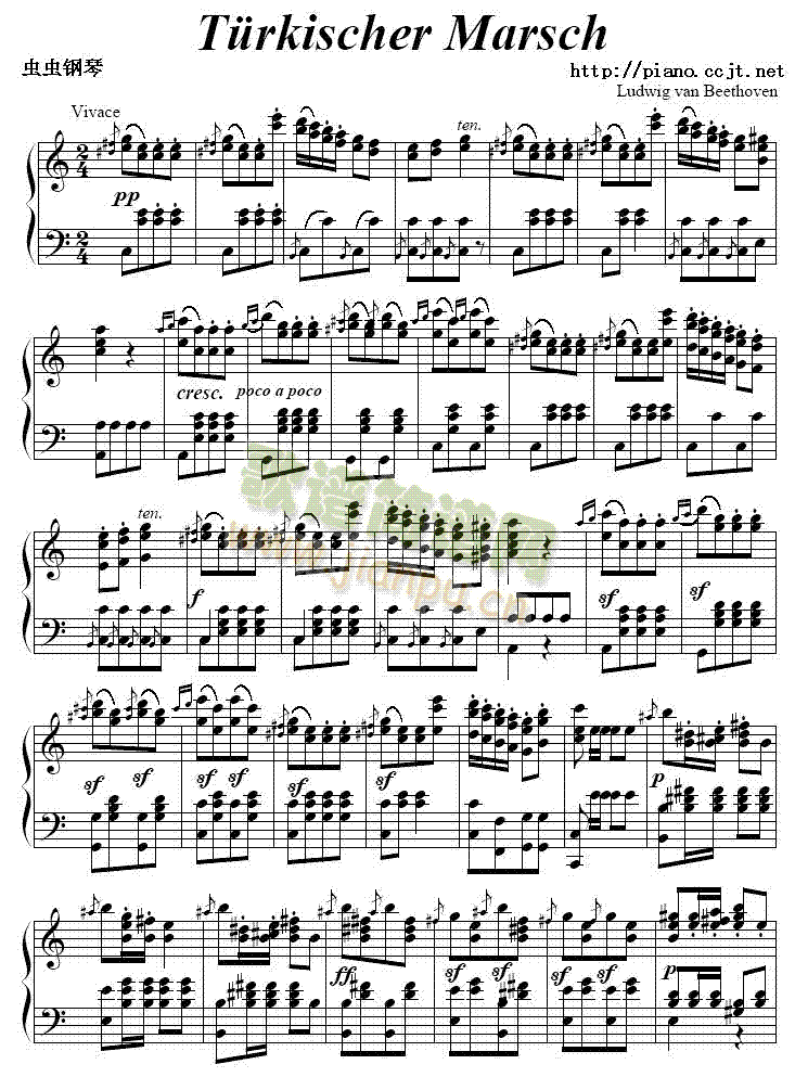 土耳其进行曲 Turkish March1