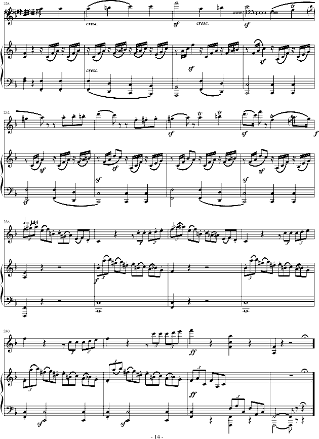 贝多芬-春天奏鸣曲(Op.24)第四乐章-贝多芬14