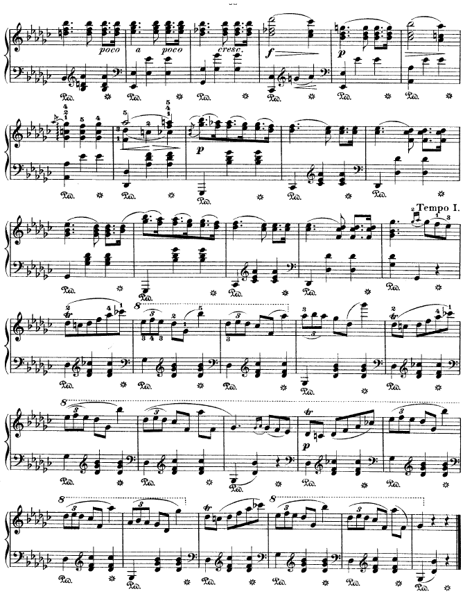降G大调圆舞曲作品70 NO.13