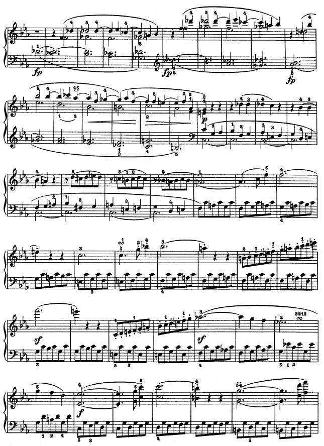 C小调第五钢琴奏鸣曲 - Op. 10―15