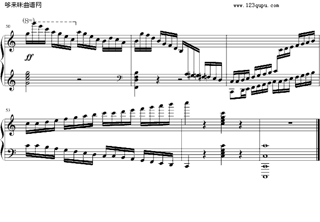 练习曲Op.72 No.5-莫什科夫斯基4