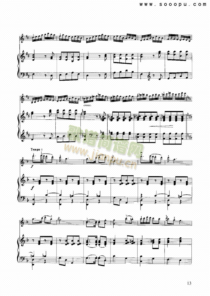 回旋曲 弦乐类 小提琴13