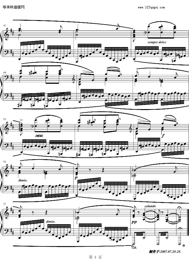 练习曲Op.740 No.12-车尔尼4