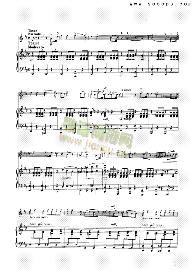主题与变奏随想曲第4首 弦乐类 小提琴3