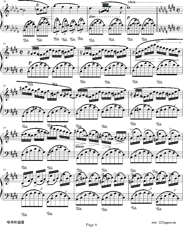 Fantasie Impromptu-肖邦6