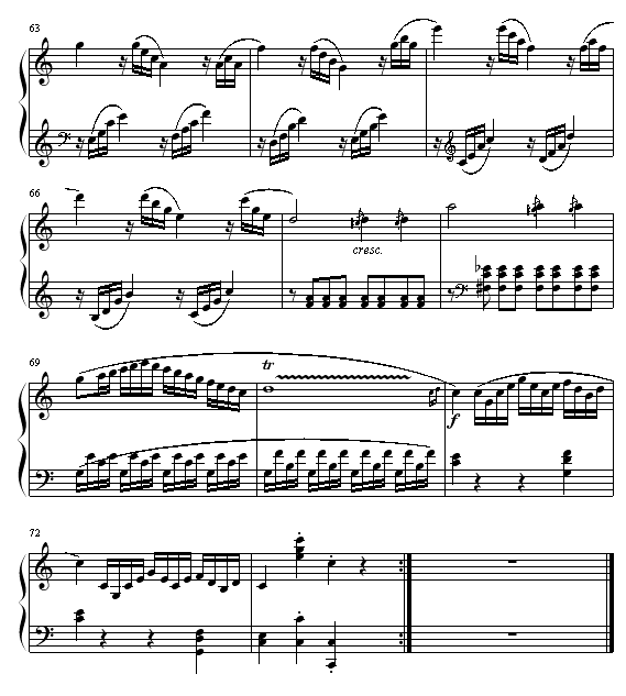 奏鸣曲 Sonatas K5456