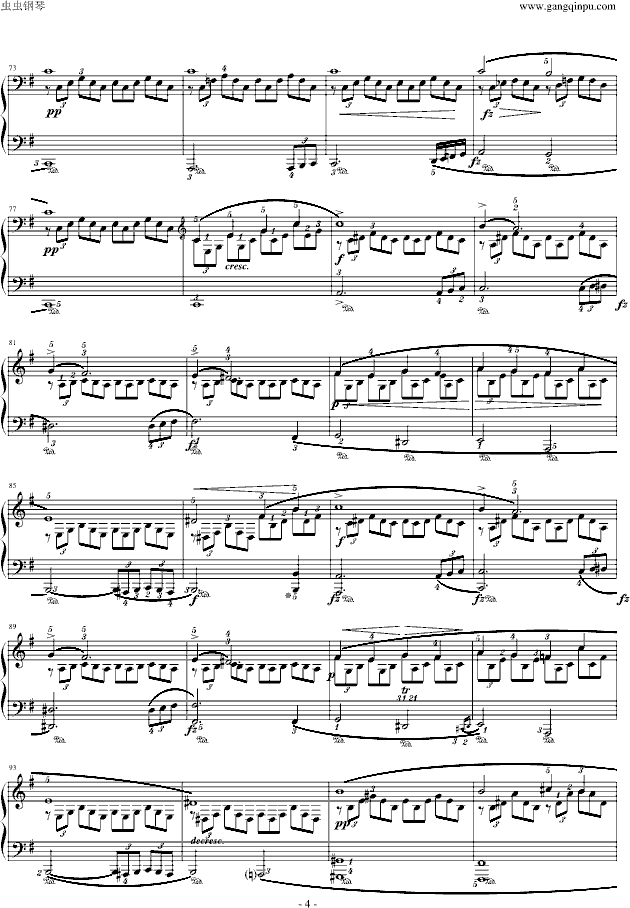 G大调即兴曲(Op.90,No.3)4