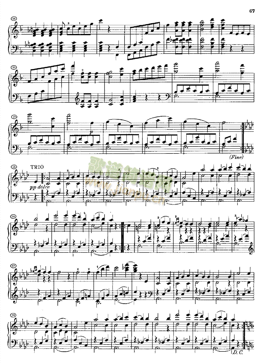 20首圆舞曲又名最后的圆舞曲opus127(身后出版).D146(1 键盘类 钢琴6