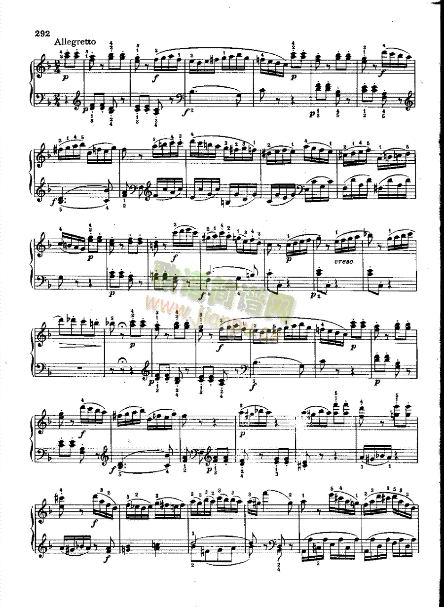 奏鸣曲Nr.547a 键盘类 钢琴12