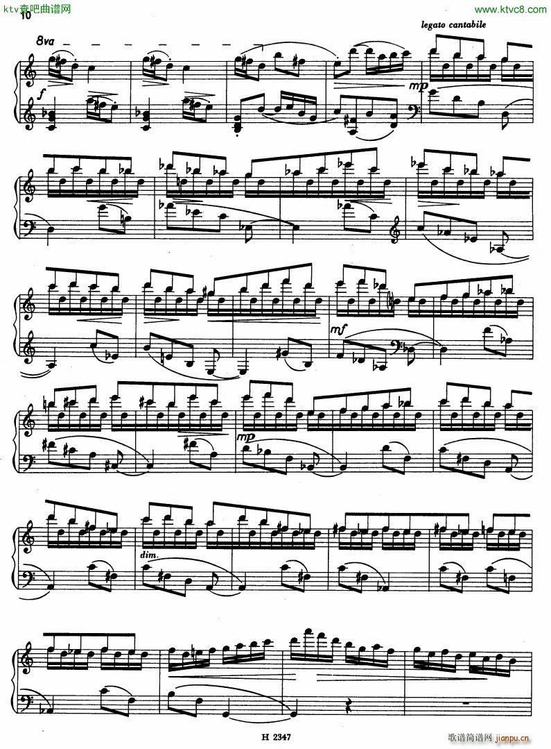 Hurnik piano sonatina10