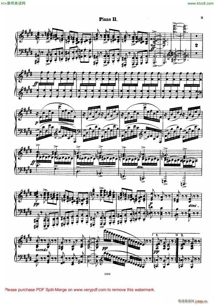 Arensky op 23 Suite No 2 Silhouettes30