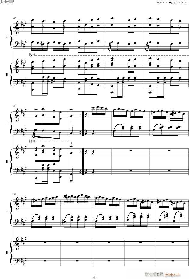 （情侣版）土耳其进行曲_莫扎特4