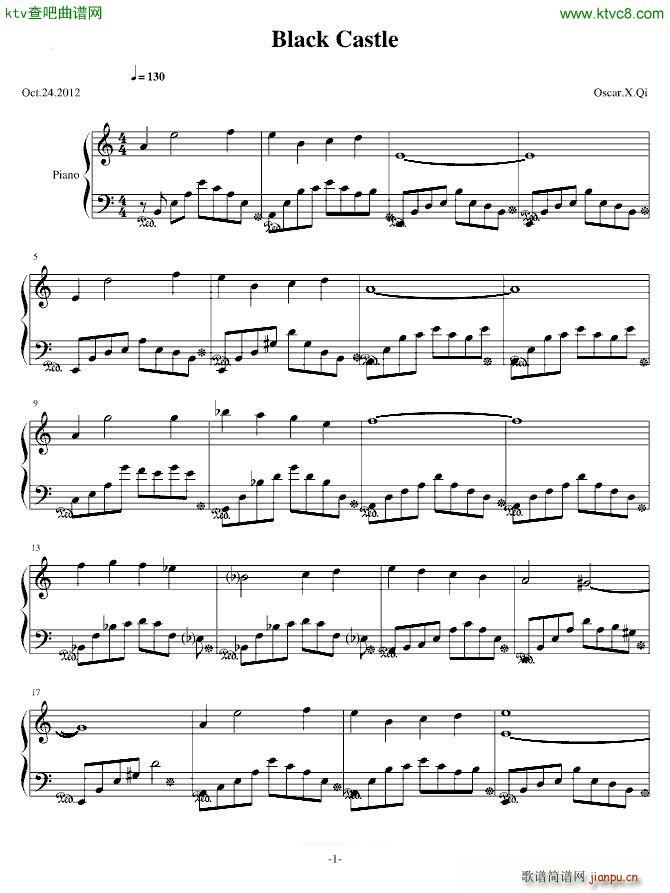 黑色城堡_fulanckyce1