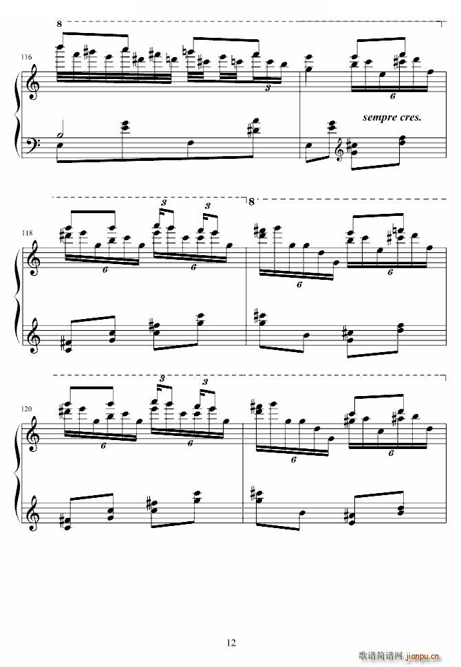瓦洛多斯改编 《土耳其进行曲》_莫扎特12