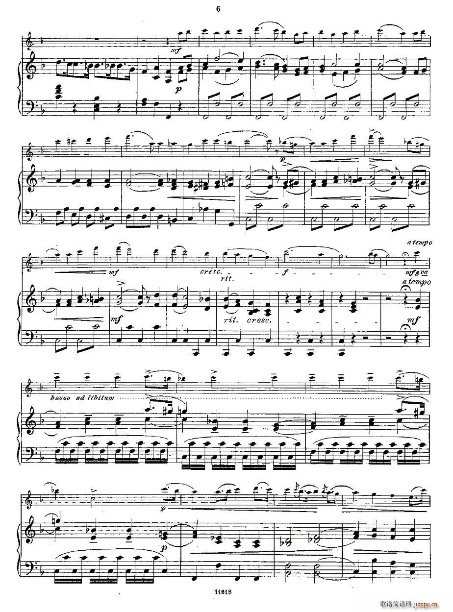 Opern-Transcriptionen.Op.45-3（长笛+钢琴伴奏）6