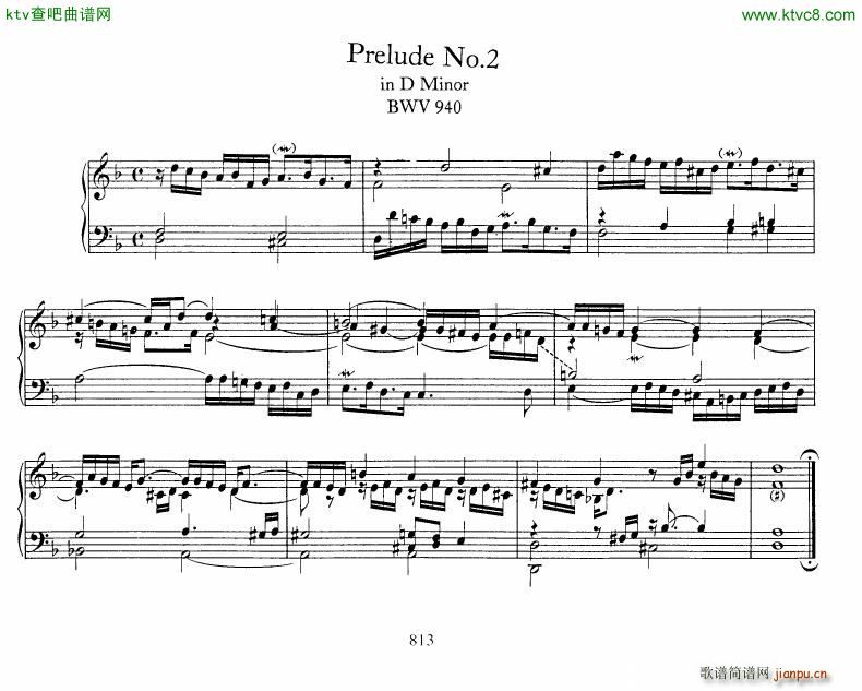 Bach JS BWV 939 943 5 Preludes2