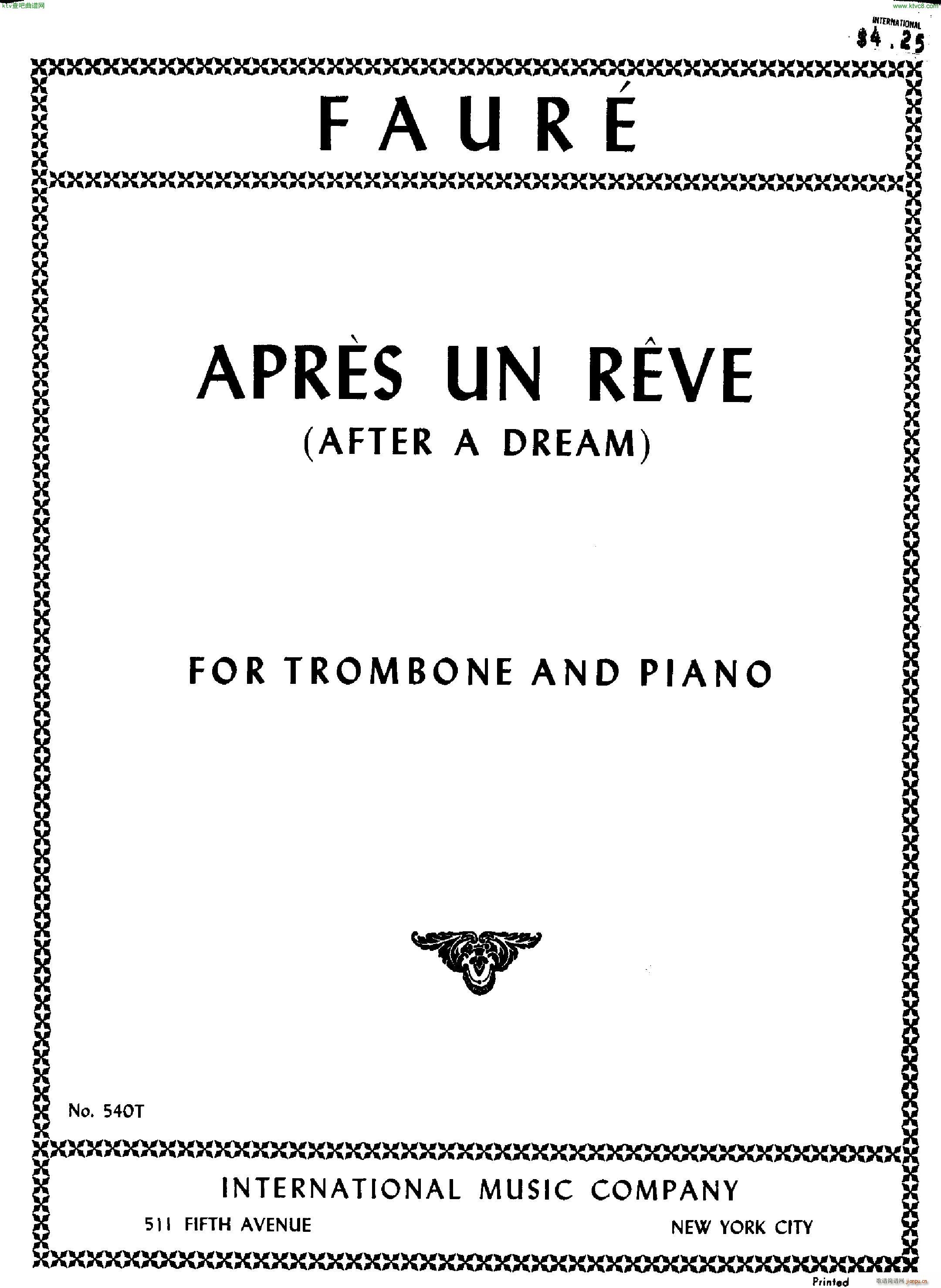 faure casals apres un reve trombone1