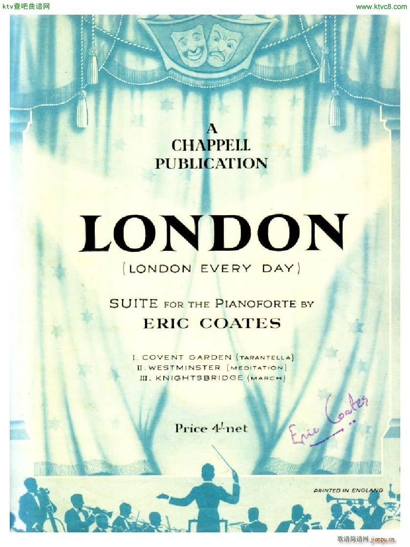Coates London Suite Piano Suite1
