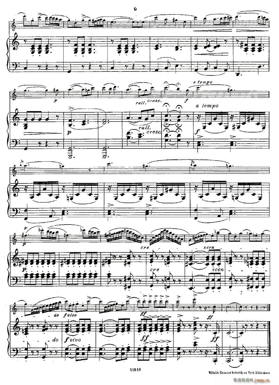 Opern-Transcriptionen.Op.45-7（长笛+钢琴伴奏）8