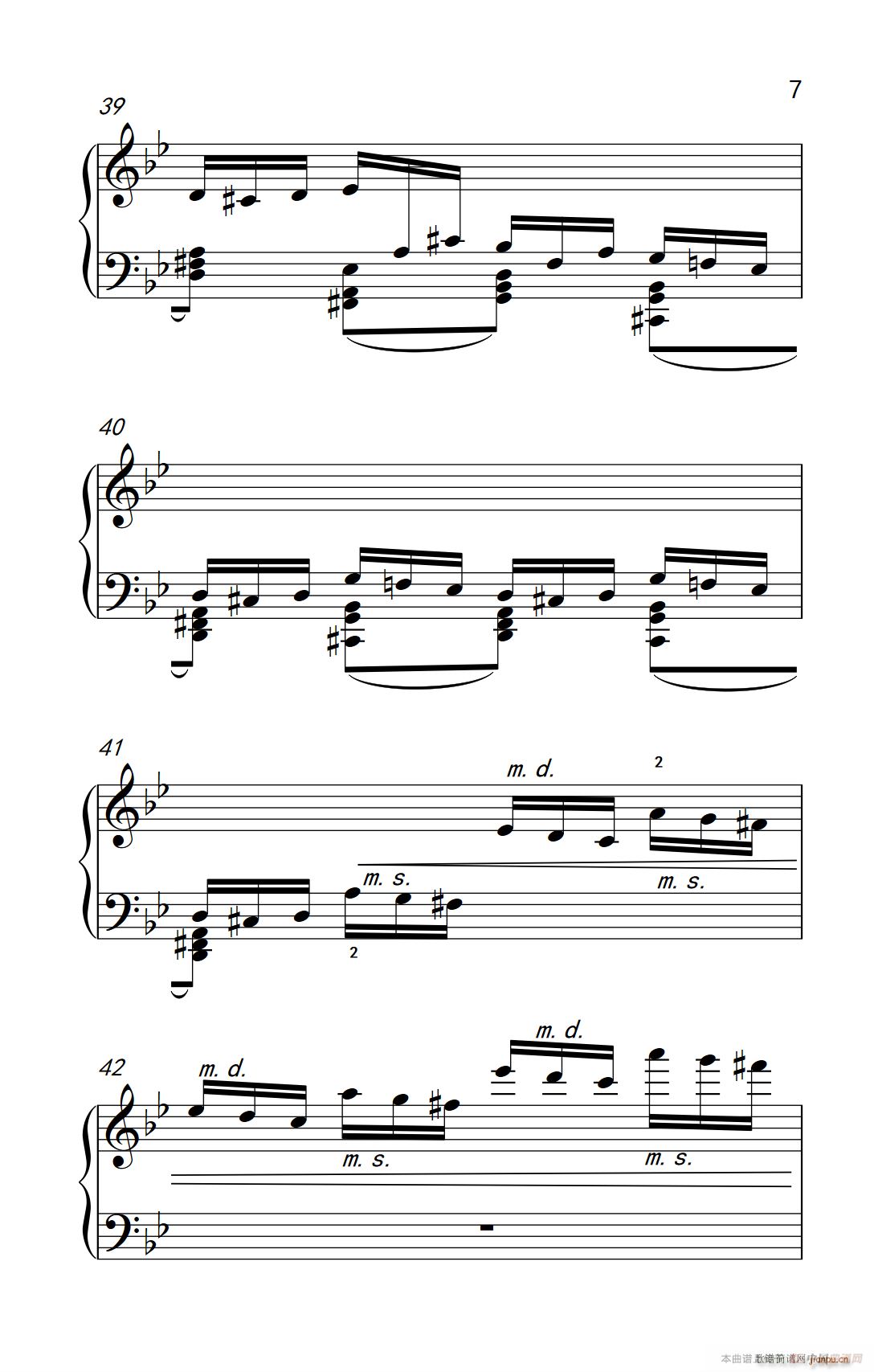 第九级3 练习曲 No 2（中央音乐学院 钢琴（业余）考级教程 7-9级）7