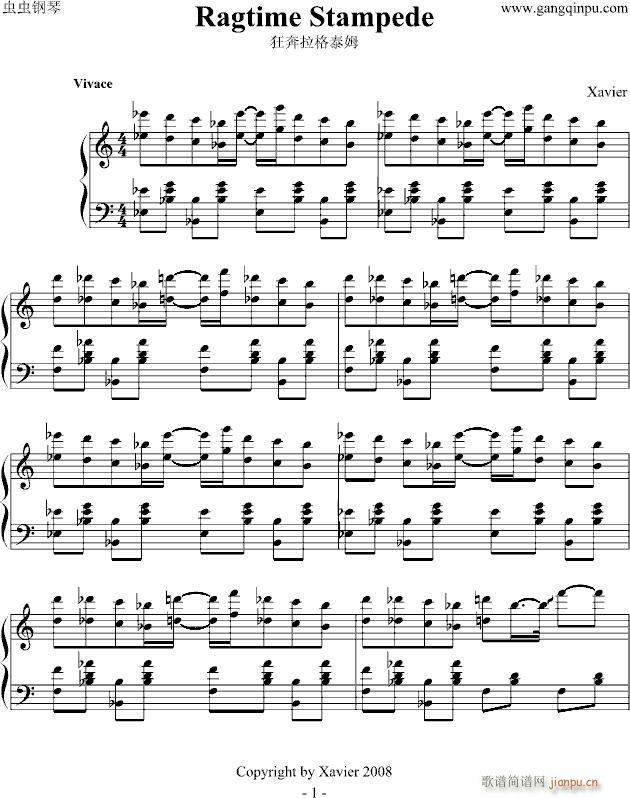 狂奔拉格泰姆(Ragtime Stapede)_xiaoxue1