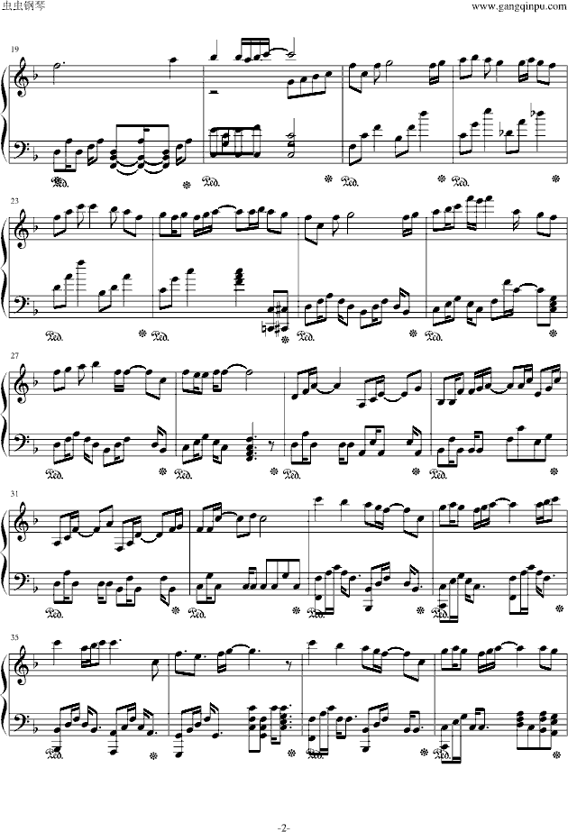 初音ミク-你的歌姬-钢琴谱(钢琴曲)-初音未来2