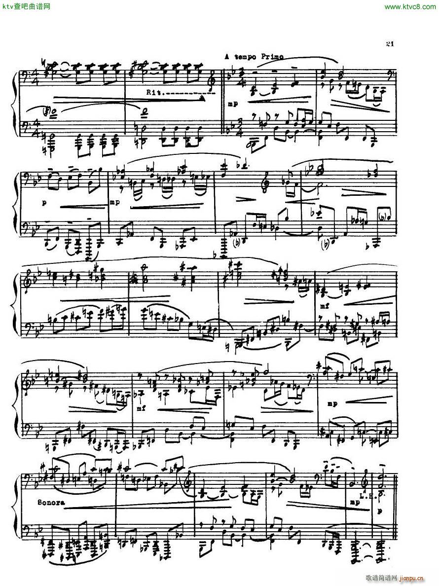 Antheil Piano Sonata No 420