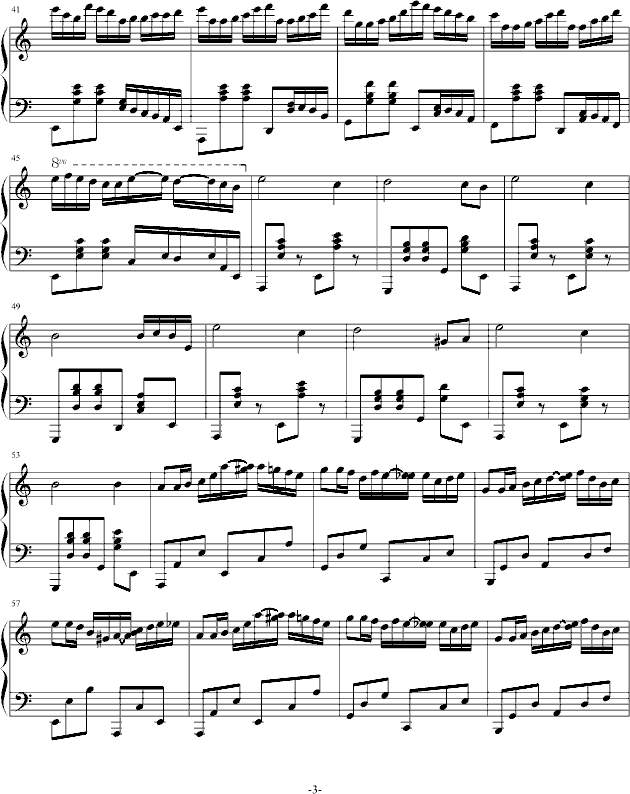 Waltz under The Moon-钢琴谱(钢琴曲)-DerinChiu3