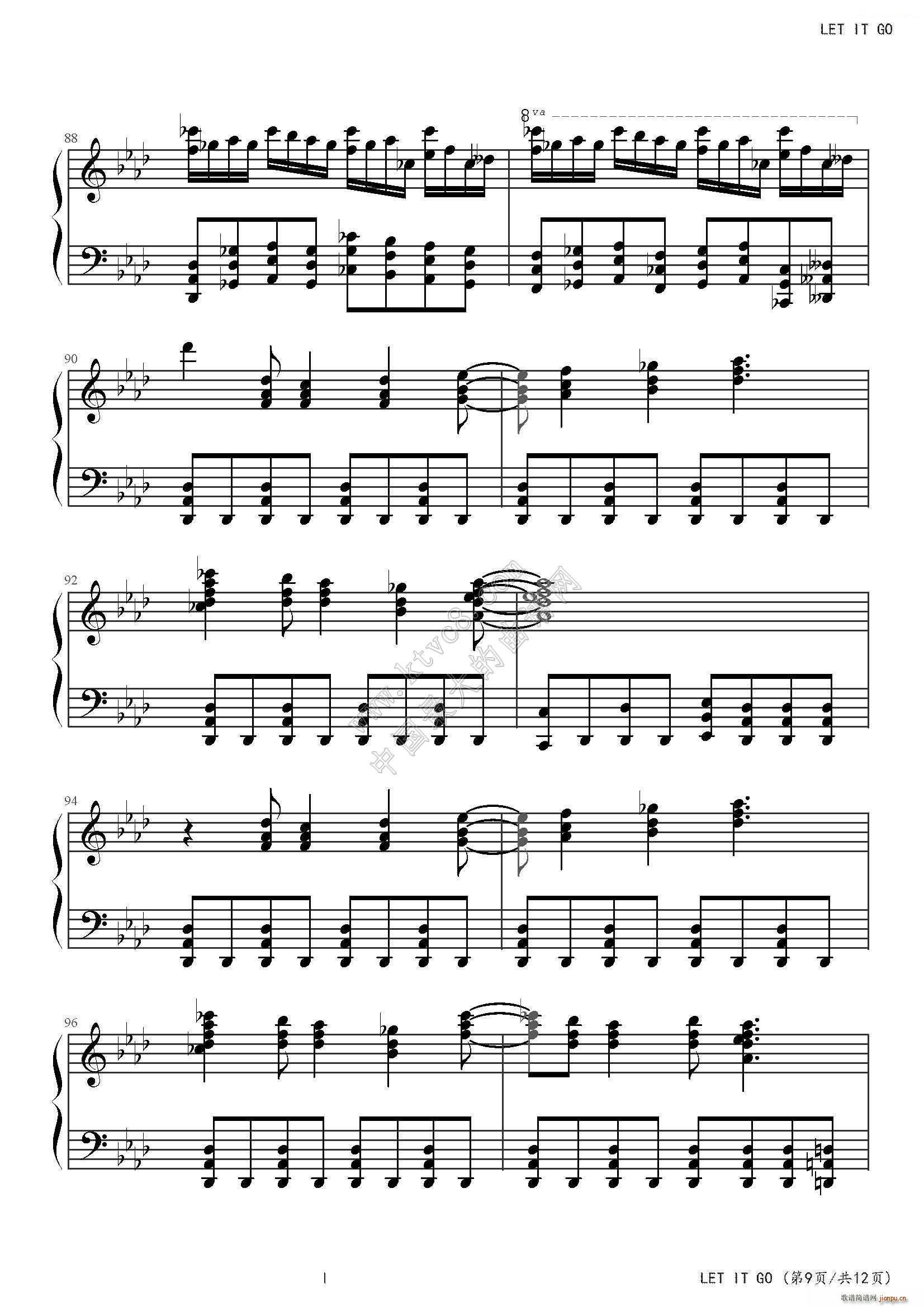 LET IT GO（FROZEN）9