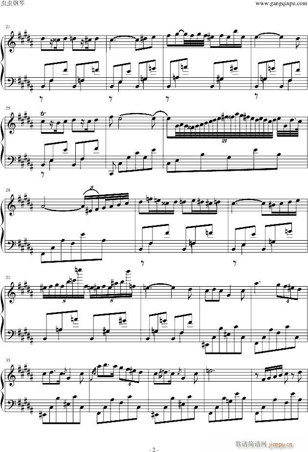 B大调夜曲_肖邦-chopin2