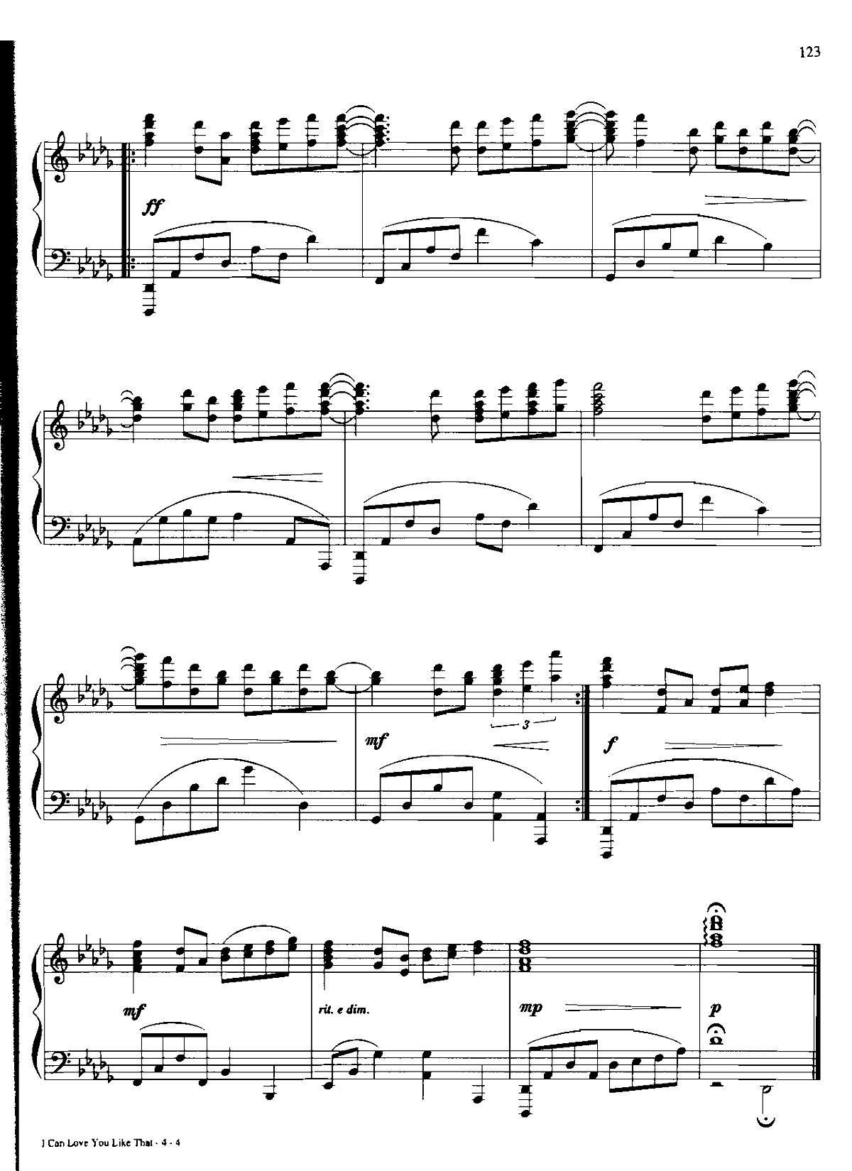 1 CAN LOVE YOU LIKE THAT(Dan Coates 流行情调 集)4