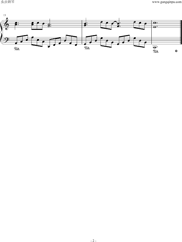想念你的日子里-钢琴谱(钢琴曲)-5699872272