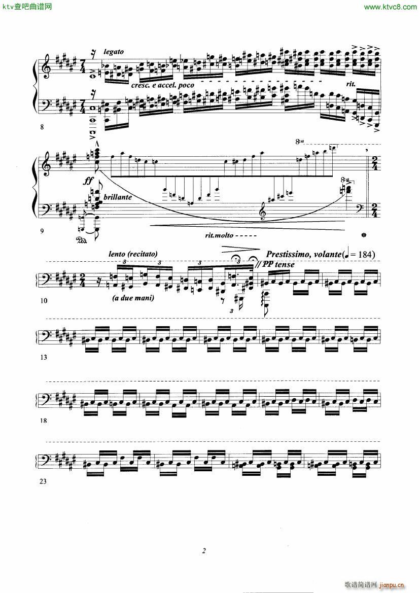 Cadenza for Liszt s Hungarian Rhapsody No 22
