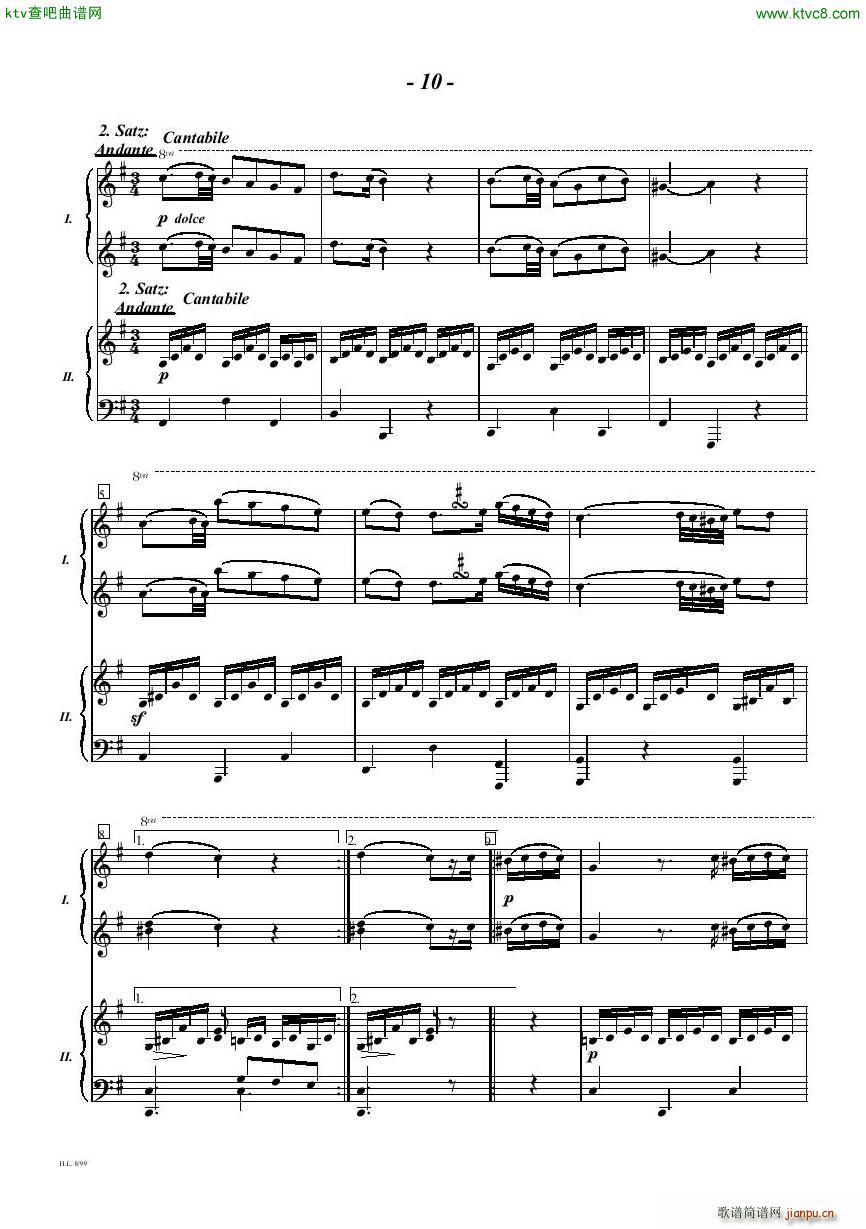 Diabelli Sonata Op33 For Two Pianos10