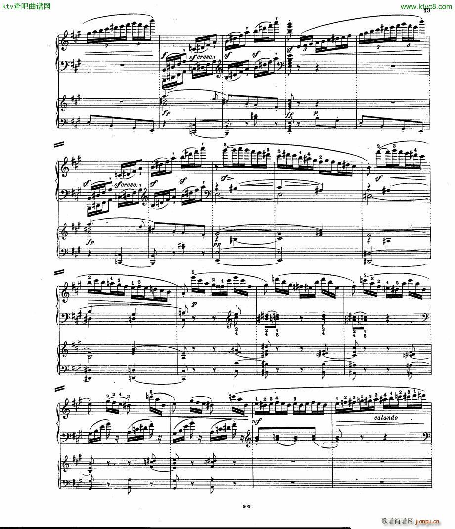 Hummel op 56 Rondo brillant pno orch12