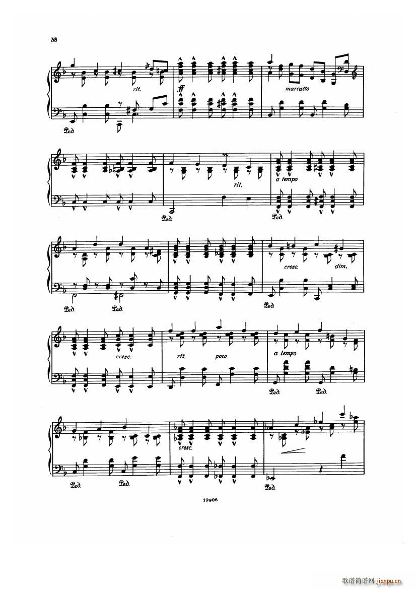 Albeniz op 65 Etudes no 1 738