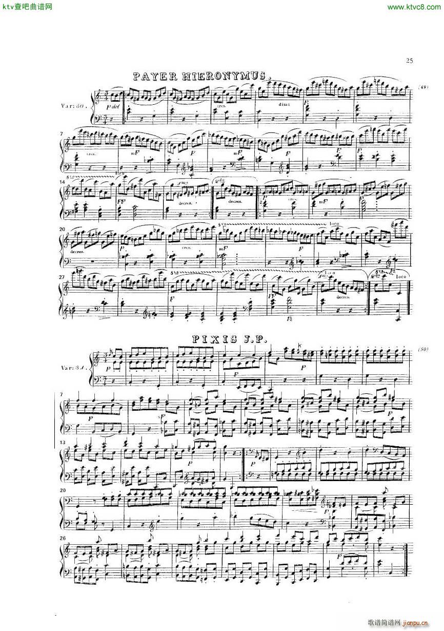 Diabelli Variationen31