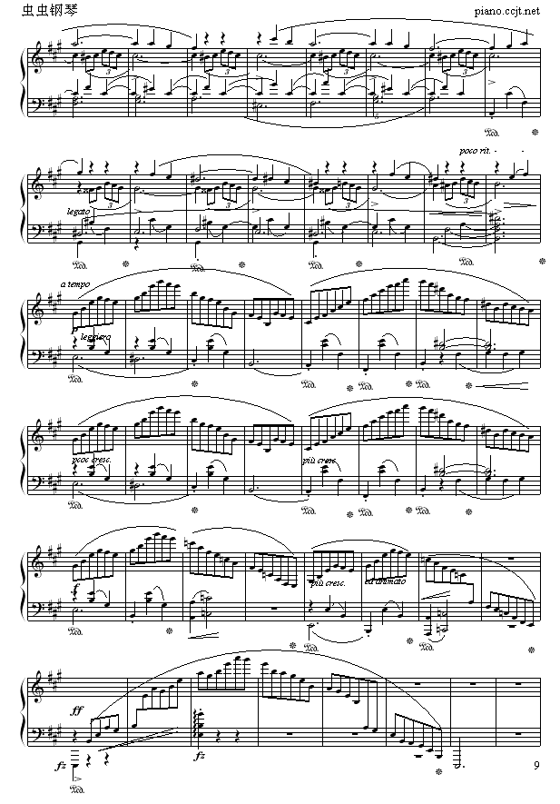 谐谑曲-苗波-钢琴谱(钢琴曲)-肖邦-chopin9