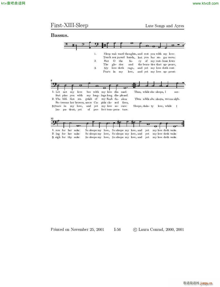 Dowland Lute Music 二12