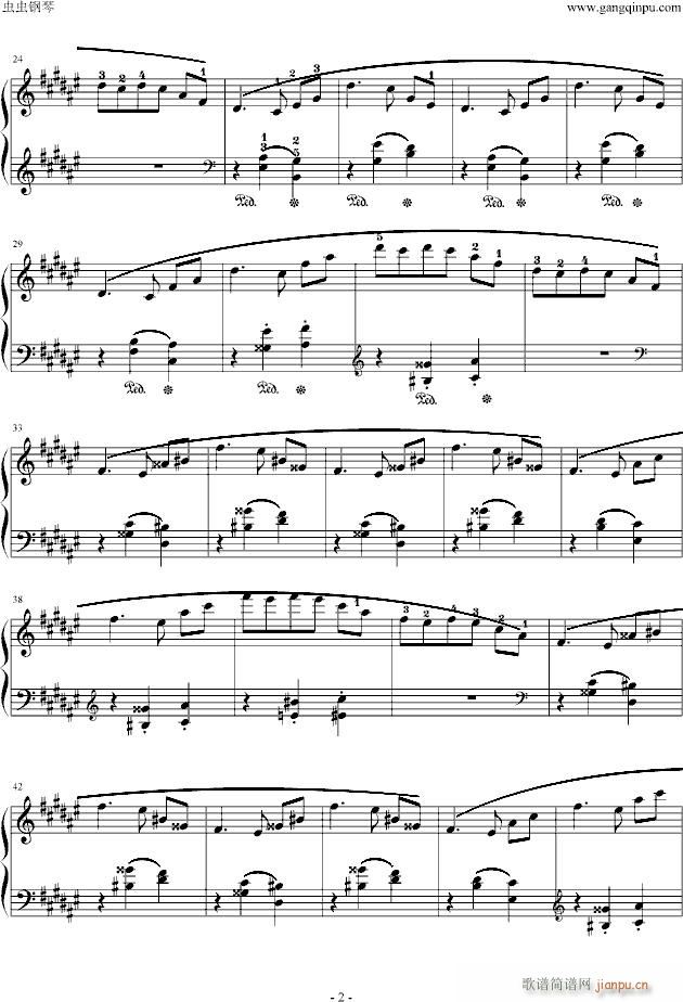 第一首被遗忘的圆舞曲（第一部分）_李斯特2