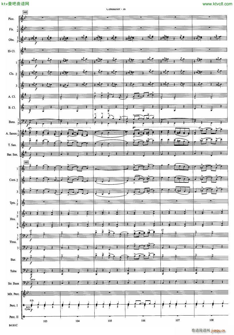 Anderson Sleigh Ride full score19