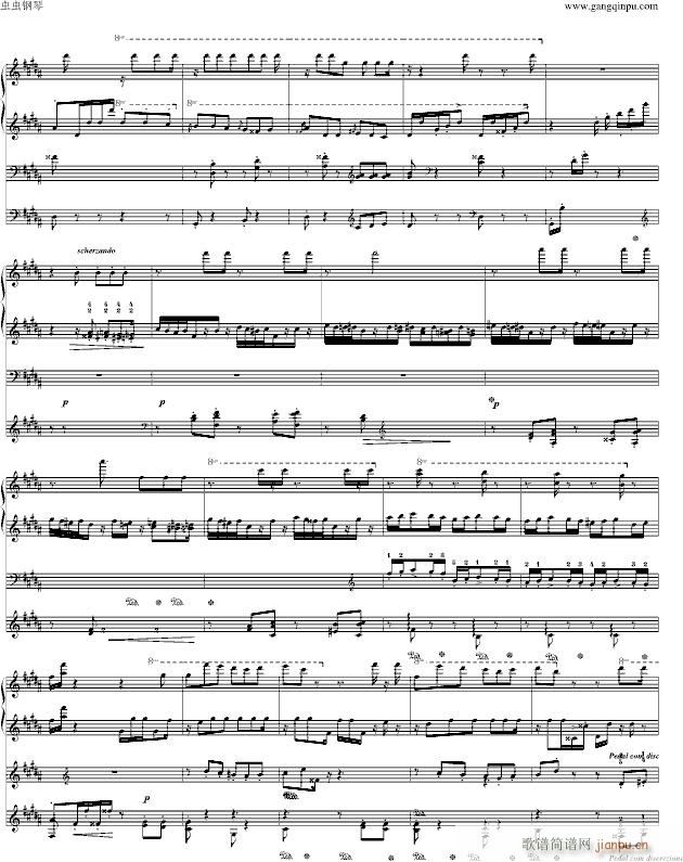 La Campanella 钟-四手联弹_李斯特2