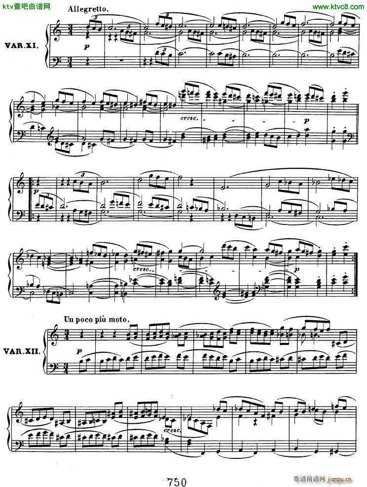 Beethoven op 120 Diabelli Variations10