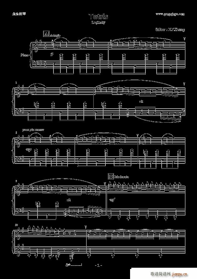 Tetris Loginska（俄罗斯方块配乐）1